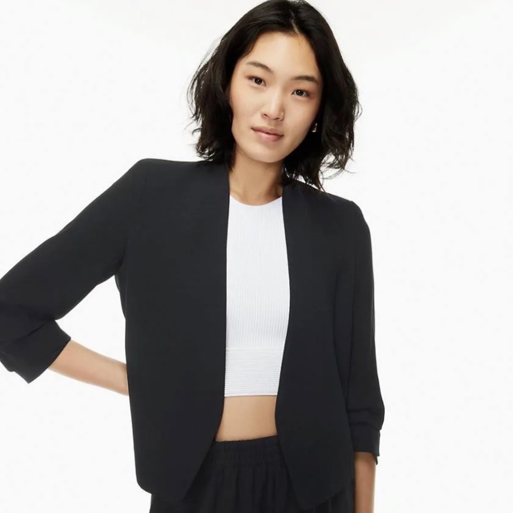 Babaton Macauley Power Blazer in Black Size 8